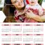 Calendar magnetic personalizat - Model 4