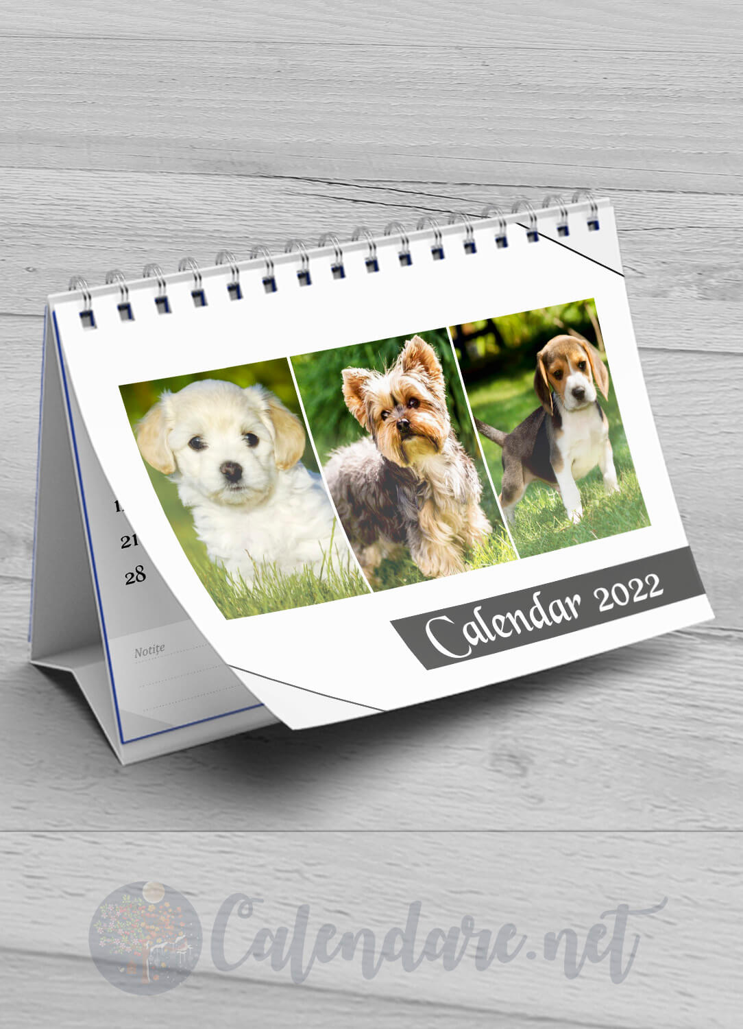 Calendar de birou - catelusi - imagine 2