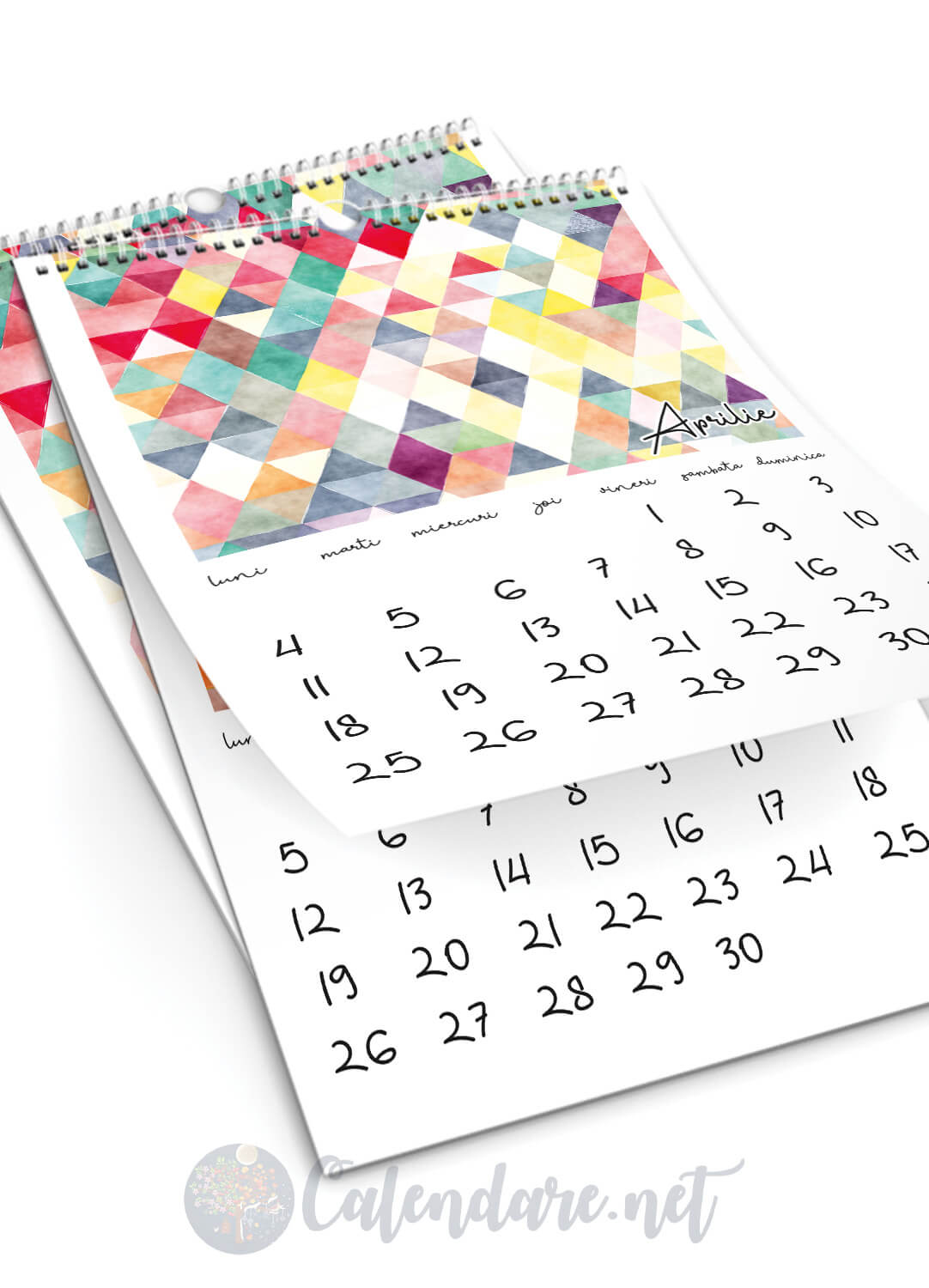 Calendar de perete personalizat - Model 15 - imagine 3